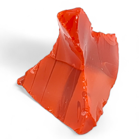 Amberina and Ruby Swirl Slag Art Glass Cullet #4S55 - Picture 3 of 6